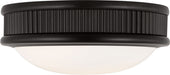 Visual Comfort Studio Canada - LED Flush Mount - Ritz - Aged Iron | Aged Iron- Union Lighting Luminaires Decor