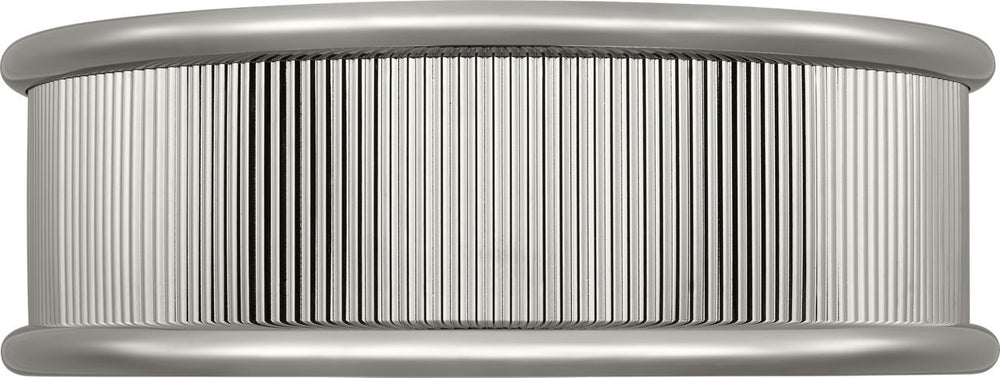Visual Comfort Studio Canada - Five Light Flush Mount - Ritz - Polished Nickel | Polished Nickel- Union Lighting Luminaires Decor