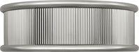 Visual Comfort Studio Canada - Five Light Flush Mount - Ritz - Polished Nickel | Polished Nickel- Union Lighting Luminaires Decor