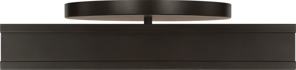 Visual Comfort Studio Canada - LED Semi Flush Mount - Dupont - Aged Iron | Aged Iron- Union Lighting Luminaires Decor