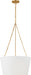 Visual Comfort Studio Canada - Three Light Hanging Shade - Herve - Gild | Gild- Union Lighting Luminaires Decor