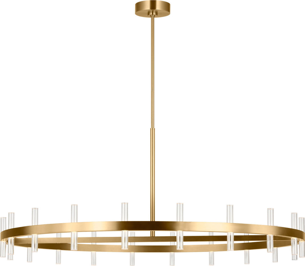 Visual Comfort Studio Canada - LED Chandelier - Silas - Burnished Brass | Burnished Brass- Union Lighting Luminaires Decor