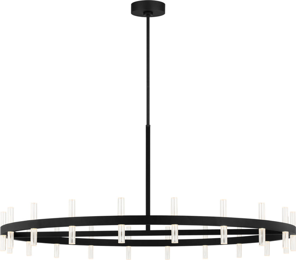 Visual Comfort Studio Canada - LED Chandelier - Silas - Midnight Black | Midnight Black- Union Lighting Luminaires Decor