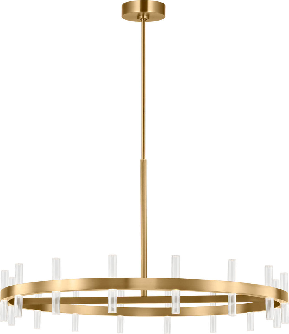 Visual Comfort Studio Canada - LED Chandelier - Silas - Burnished Brass | Burnished Brass- Union Lighting Luminaires Decor