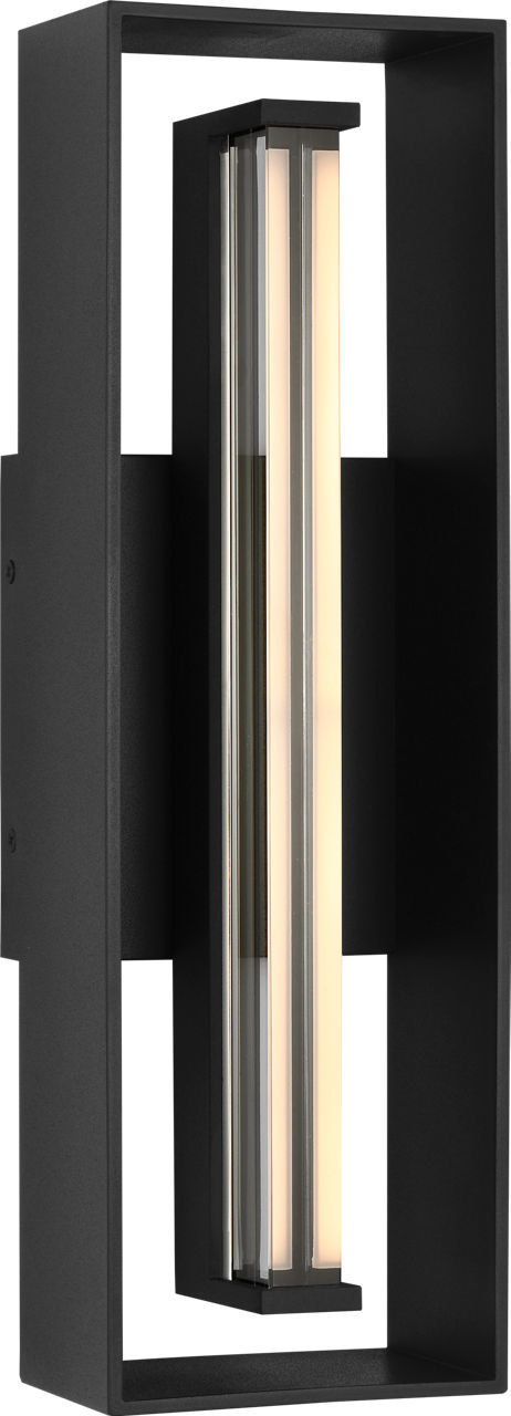 Visual Comfort Studio Canada - LED Lantern - Abner - Textured Black | Textured Black- Union Lighting Luminaires Decor