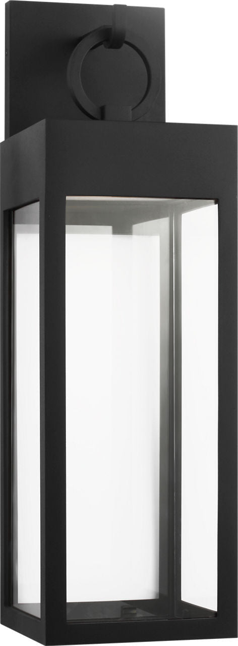 Visual Comfort Studio Canada - LED Wall Lantern - Sesha - Textured Black | Textured Black- Union Lighting Luminaires Decor