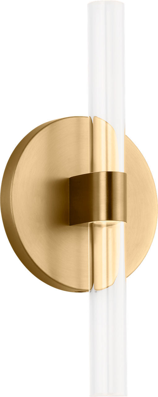 Visual Comfort Studio Canada - LED Wall Sconce - Silas - Burnished Brass | Burnished Brass- Union Lighting Luminaires Decor