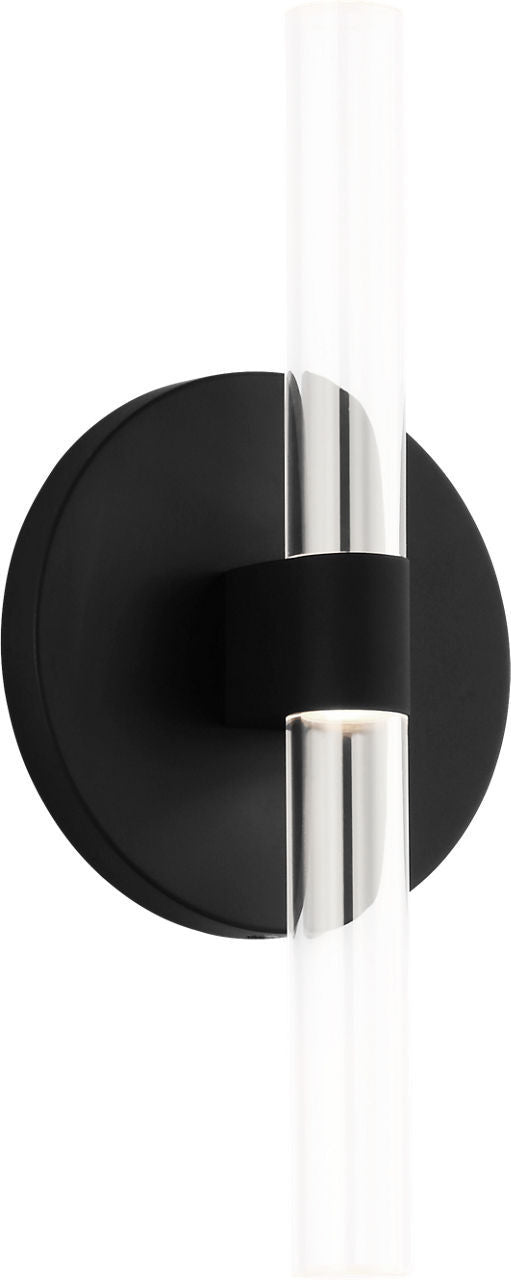 Visual Comfort Studio Canada - LED Wall Sconce - Silas - Midnight Black | Midnight Black- Union Lighting Luminaires Decor