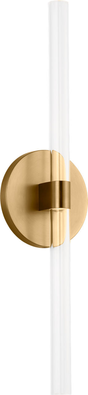 Visual Comfort Studio Canada - LED Wall Sconce - Silas - Burnished Brass | Burnished Brass- Union Lighting Luminaires Decor