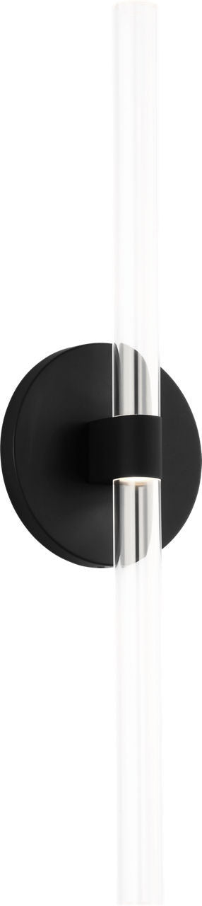 Visual Comfort Studio Canada - LED Wall Sconce - Silas - Midnight Black | Midnight Black- Union Lighting Luminaires Decor