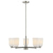 Savoy House - Five Light Chandelier - Baldwin - Satin Nickel- Union Lighting Luminaires Decor