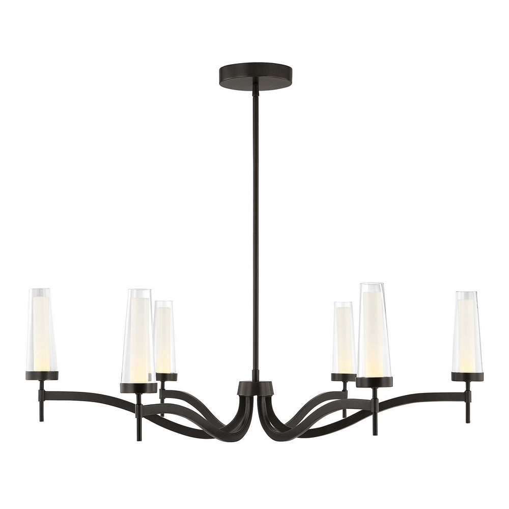 Savoy House - LED Chandelier - Butler - Mediterranean Bronze- Union Lighting Luminaires Decor