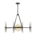 Savoy House - Ten Light Chandelier - Sanger - Mediterranean Bronze- Union Lighting Luminaires Decor
