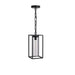 Avenue Lighting - One Light Pendant - Avenue Outdoor - Black- Union Lighting Luminaires Decor