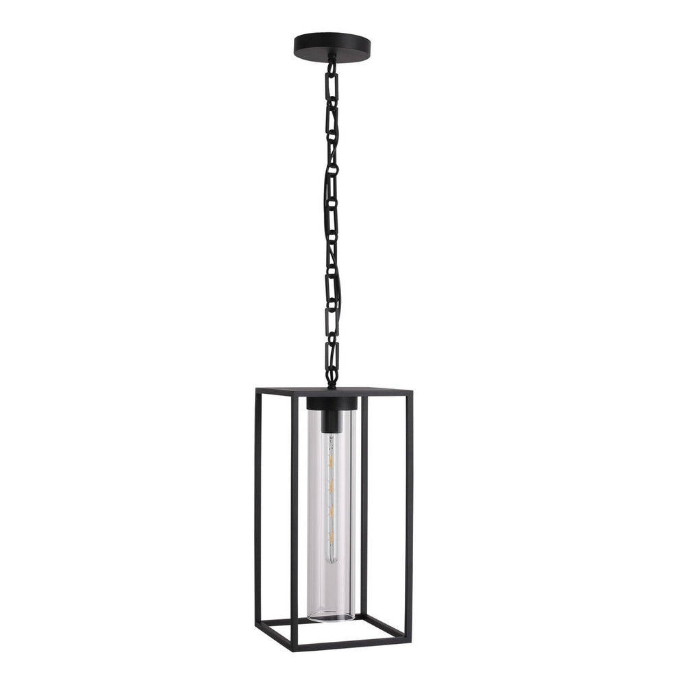 Avenue Lighting - One Light Pendant - Avenue Outdoor - Black- Union Lighting Luminaires Decor