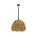 Avenue Lighting - One Light Pendant - Malibu - Hemp Rope/Black- Union Lighting Luminaires Decor