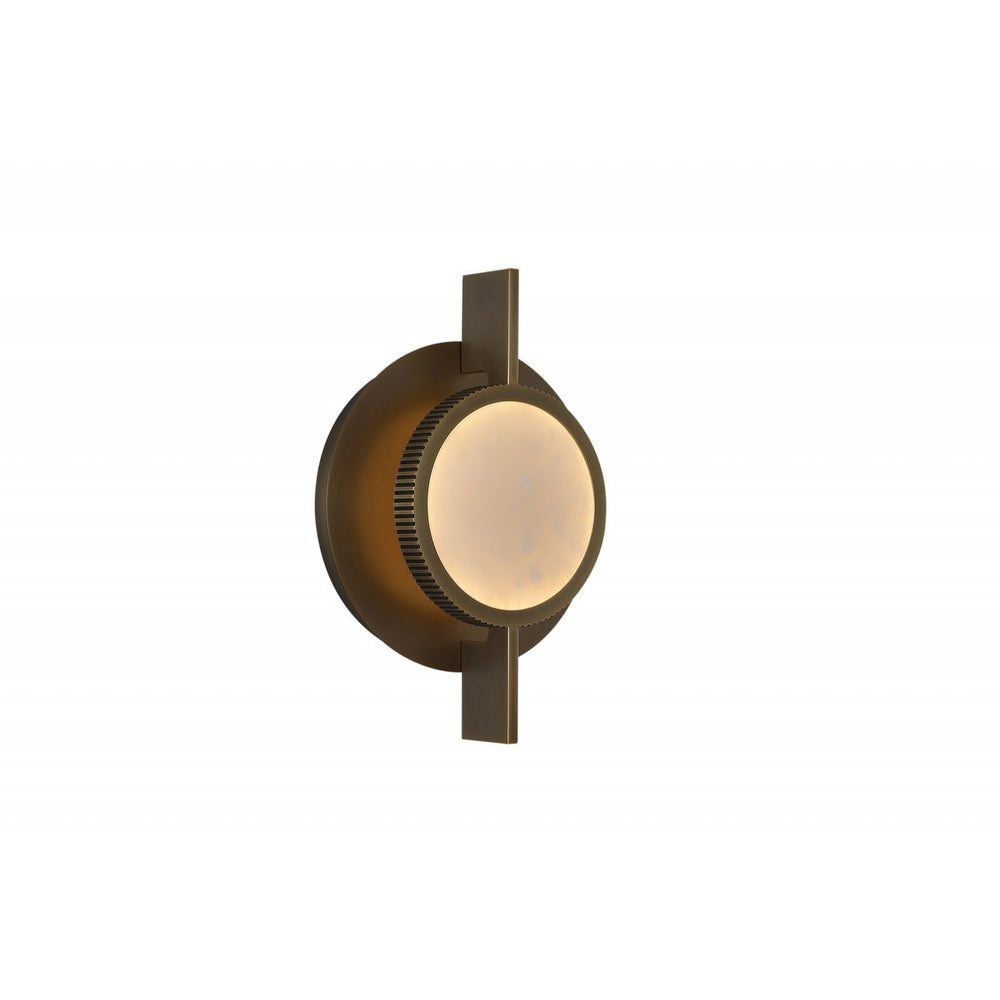 Avenue Lighting - LED Wall Sconce - Mayfair - Aged Brass- Union Lighting Luminaires Decor