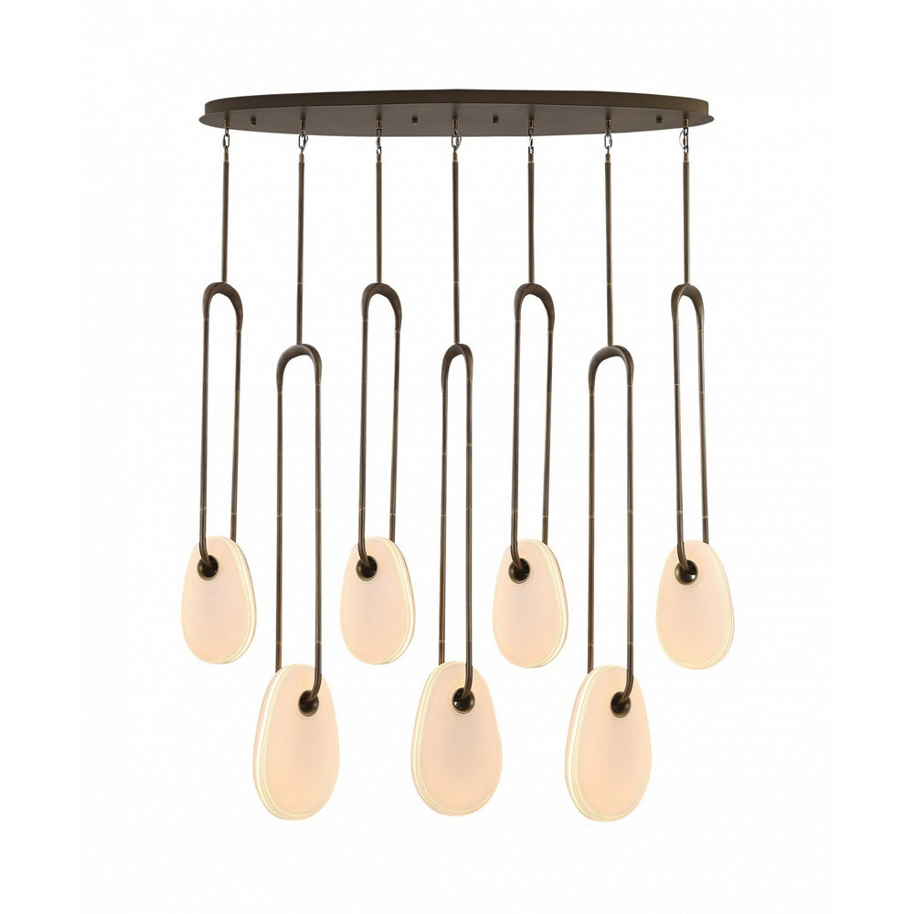 Avenue Lighting - LED Pendant - Palmea - Aged Brass- Union Lighting Luminaires Decor