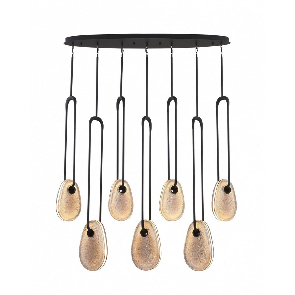 Avenue Lighting - LED Pendant - Palmea - Matte Black- Union Lighting Luminaires Decor