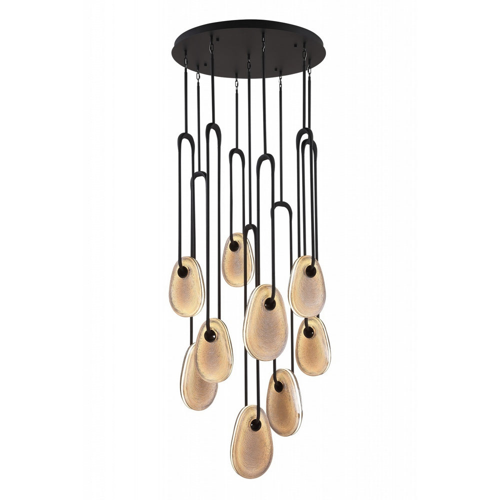 Avenue Lighting - LED Pendant - Palmea - Matte Black- Union Lighting Luminaires Decor