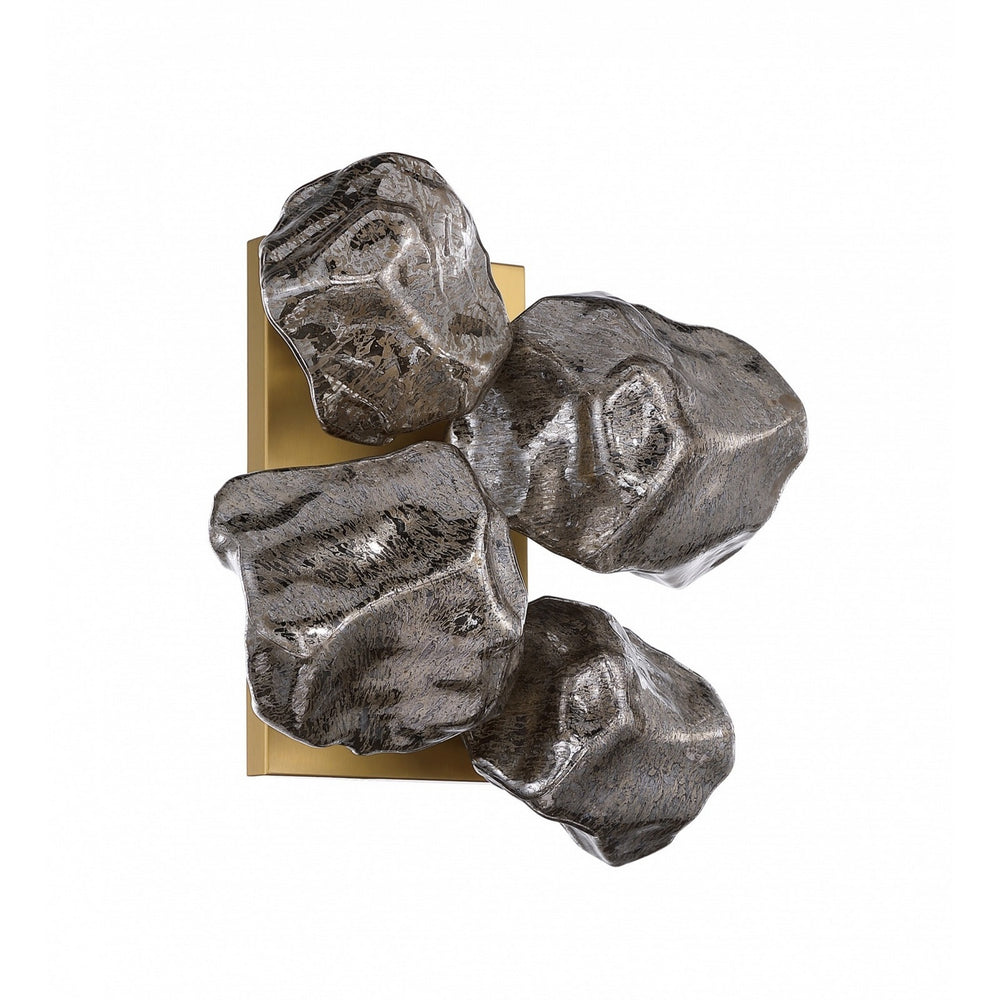 Avenue Lighting - Four Light Wall Sconce - Rockefeller - Aged Brass- Union Lighting Luminaires Decor