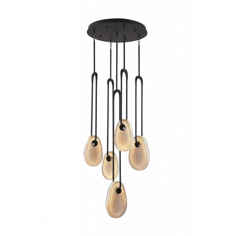 Avenue Lighting - LED Pendant - Palmea - Matte Black- Union Lighting Luminaires Decor
