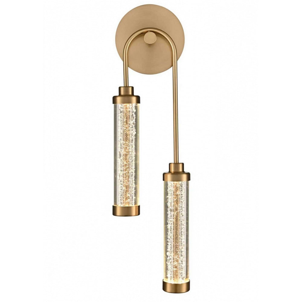 Avenue Lighting - LED Wall Sconce - Belvedere - Antique Brass- Union Lighting Luminaires Decor