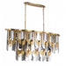 Avenue Lighting - 11 Light Chandelier - Paramount - Aged Brass- Union Lighting Luminaires Decor