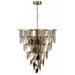Avenue Lighting - 25 Light Pendant - Paramount - Aged Brass- Union Lighting Luminaires Decor