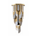 Avenue Lighting - Five Light Wall Sconce - Paramount - Aged Brass- Union Lighting Luminaires Decor
