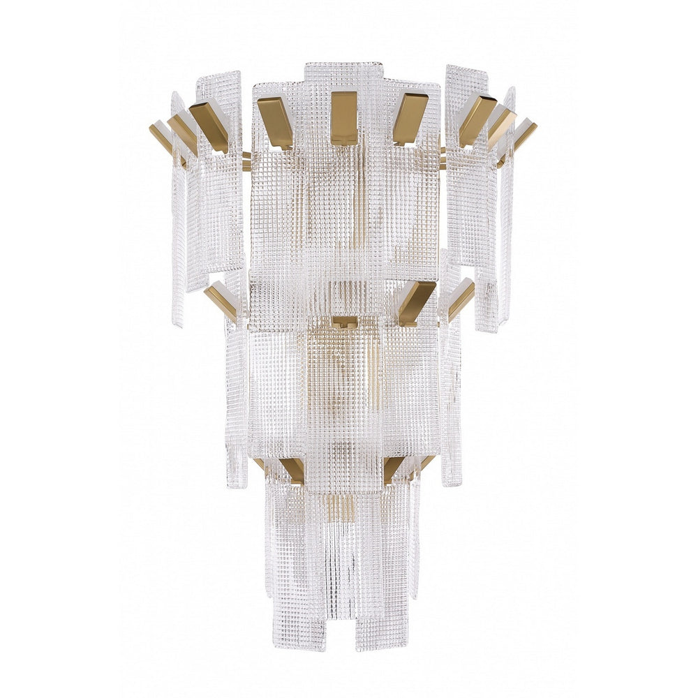 Avenue Lighting - LED Wall Sconce - Belmont - Aged Golden Brass- Union Lighting Luminaires Decor