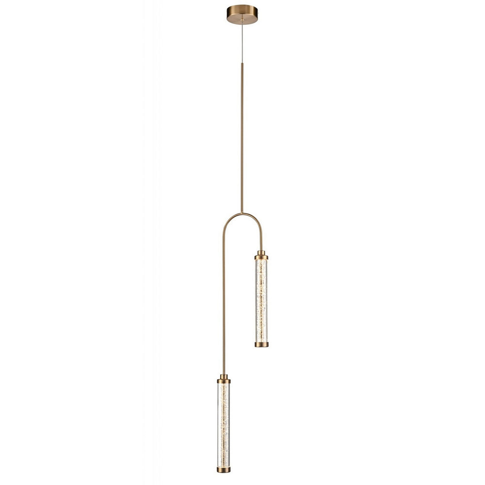 Avenue Lighting - LED Pendant - Belvedere - Antique Brass- Union Lighting Luminaires Decor