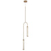 Avenue Lighting - LED Pendant - Belvedere - Antique Brass- Union Lighting Luminaires Decor