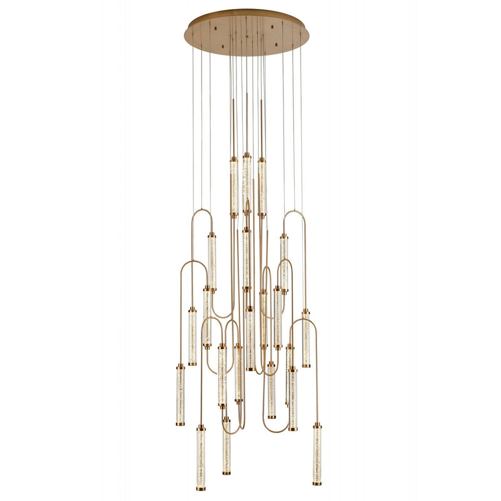 Avenue Lighting - LED Pendant - Belvedere - Antique Brass- Union Lighting Luminaires Decor