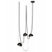 Avenue Lighting - LED Chandelier - Fremont - Black- Union Lighting Luminaires Decor