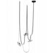 Avenue Lighting - LED Chandelier - Fremont - Black- Union Lighting Luminaires Decor