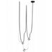 Avenue Lighting - LED Chandelier - Fremont - Black- Union Lighting Luminaires Decor