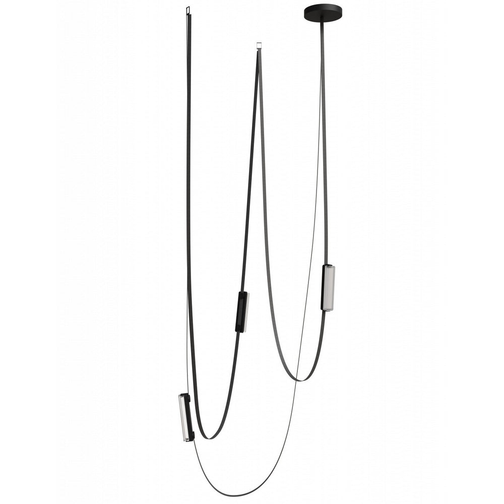 Avenue Lighting - LED Chandelier - Fremont - Black- Union Lighting Luminaires Decor