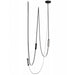 Avenue Lighting - LED Chandelier - Fremont - Black- Union Lighting Luminaires Decor