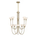 Savoy House - Ten Light Chandelier - Florena - Noble Brass- Union Lighting Luminaires Decor
