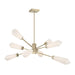 Savoy House - LED Chandelier - Leland - Noble Brass- Union Lighting Luminaires Decor