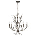 Savoy House - Five Light Chandelier - Laska - Enchanted Bronze- Union Lighting Luminaires Decor