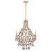 Savoy House - Six Light Chandelier - Leanne - Chandon- Union Lighting Luminaires Decor