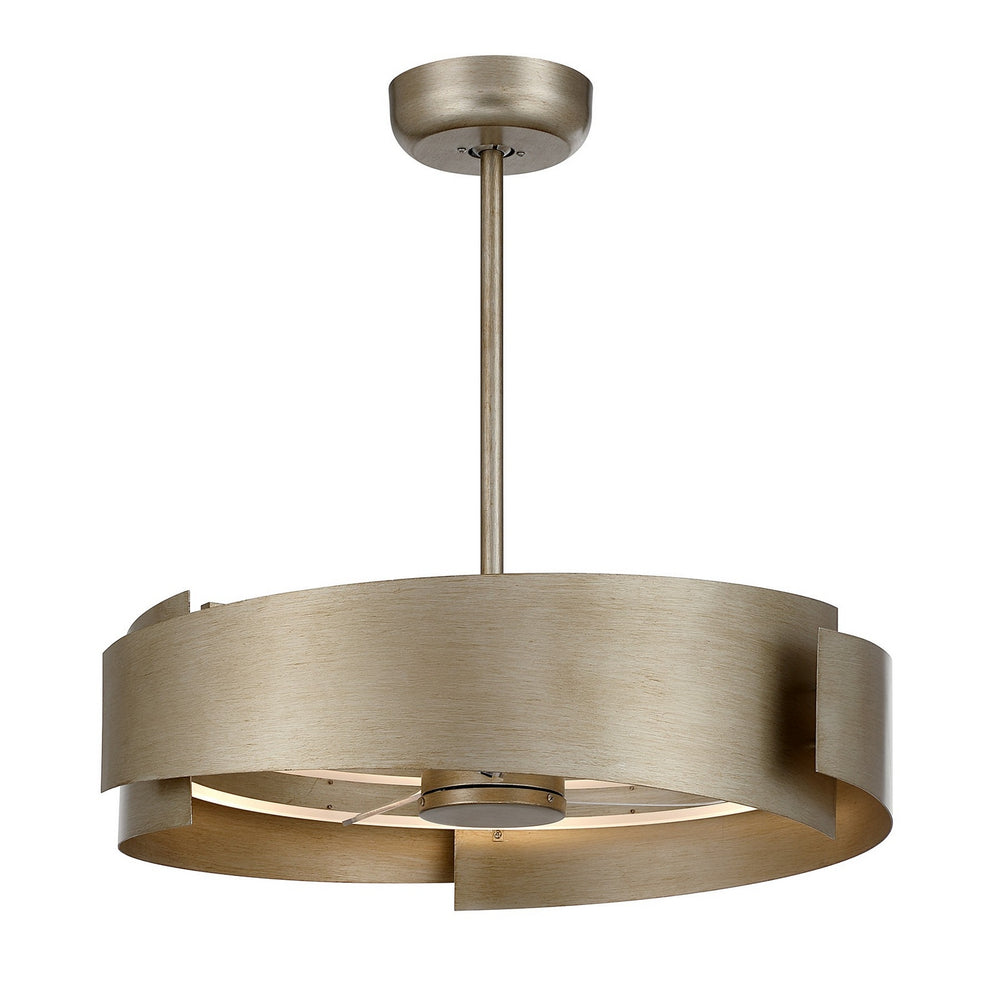 Savoy House - LED Fan D'Lier - Amiena - Silver Patina- Union Lighting Luminaires Decor