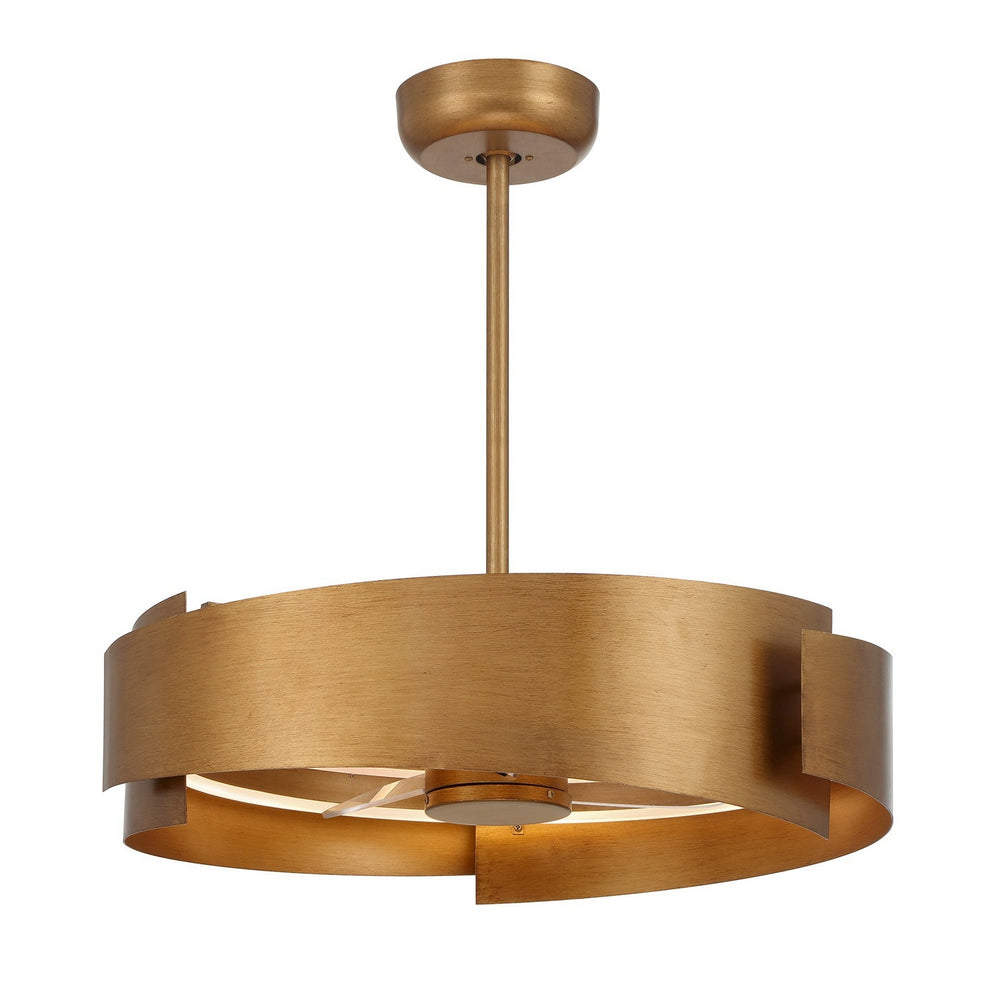 Savoy House - LED Fan D'Lier - Amiena - Gold Patina- Union Lighting Luminaires Decor