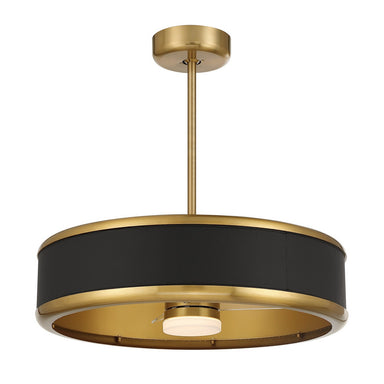 Savoy House - LED Fan D'Lier - Archer - Warm Brass- Union Lighting Luminaires Decor