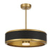 Savoy House - LED Fan D'Lier - Archer - Warm Brass- Union Lighting Luminaires Decor