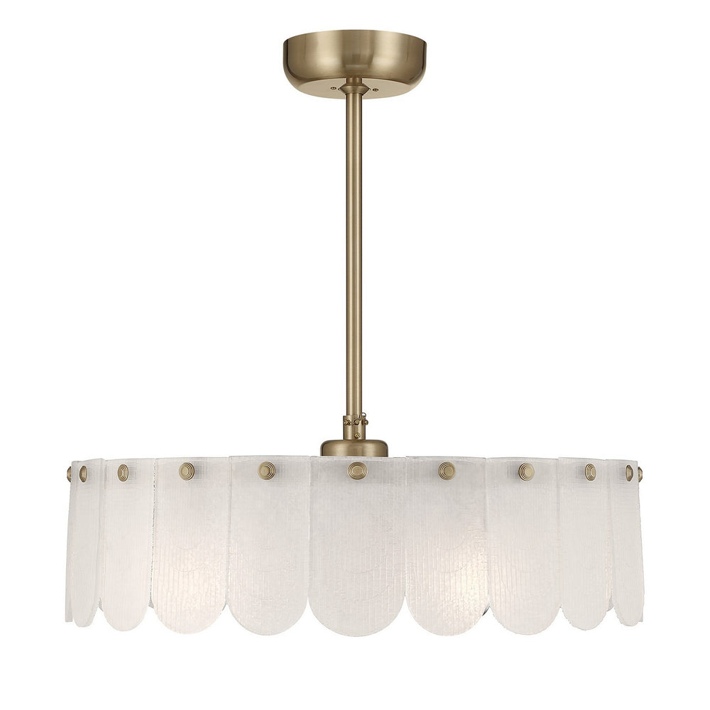 Savoy House - LED Fan D'Lier - Ashton - Noble Brass- Union Lighting Luminaires Decor