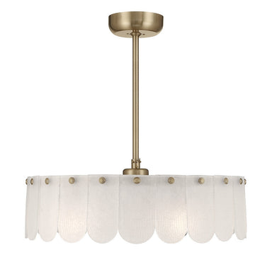 Savoy House - LED Fan D'Lier - Ashton - Noble Brass- Union Lighting Luminaires Decor