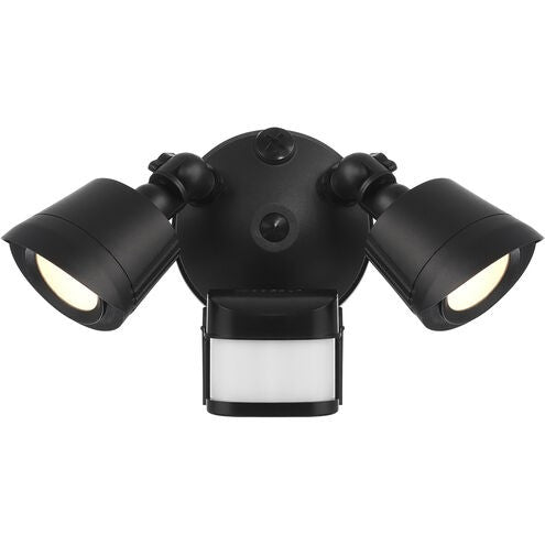 Savoy House - LED Motion Sensored Double Flood Light - Matte Black- Union Lighting Luminaires Decor